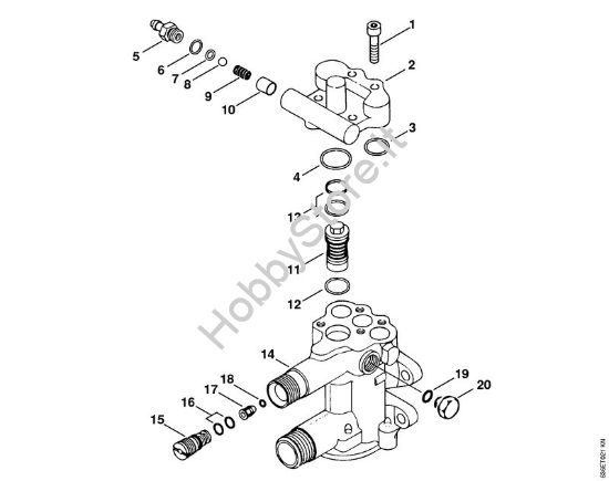 Unità  regolatrice di sicurezza Idropulitrice elettrica (RE) RE 900 KM della marca STIHL
